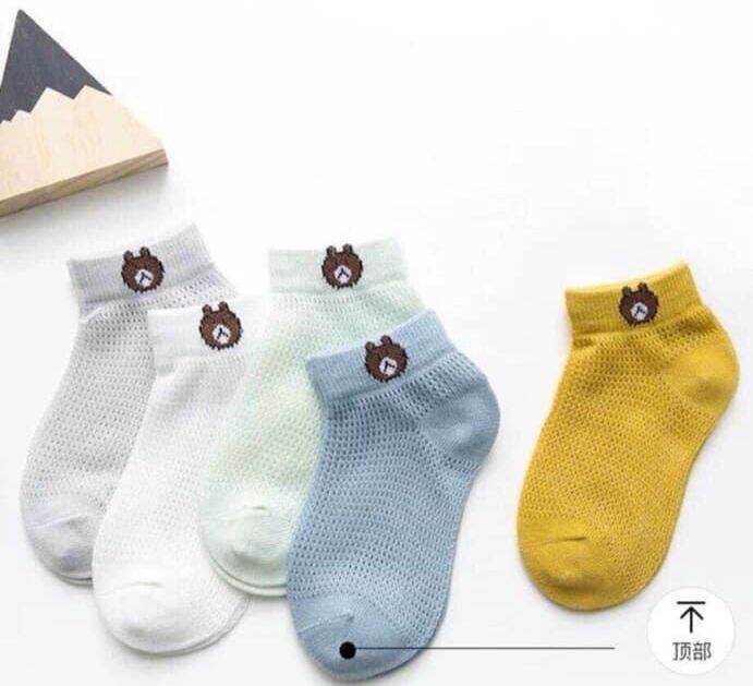 LÔ 5 ĐÔI TẤT LƯỚI TRẺ EM XUẤT NHẬT