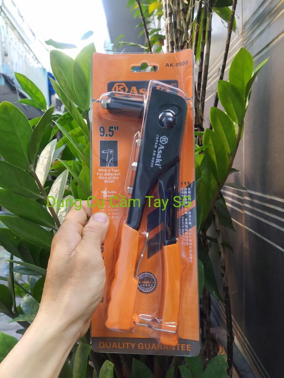 Kìm bấm Rive cao cấp ASAKI 6800 JAPAN