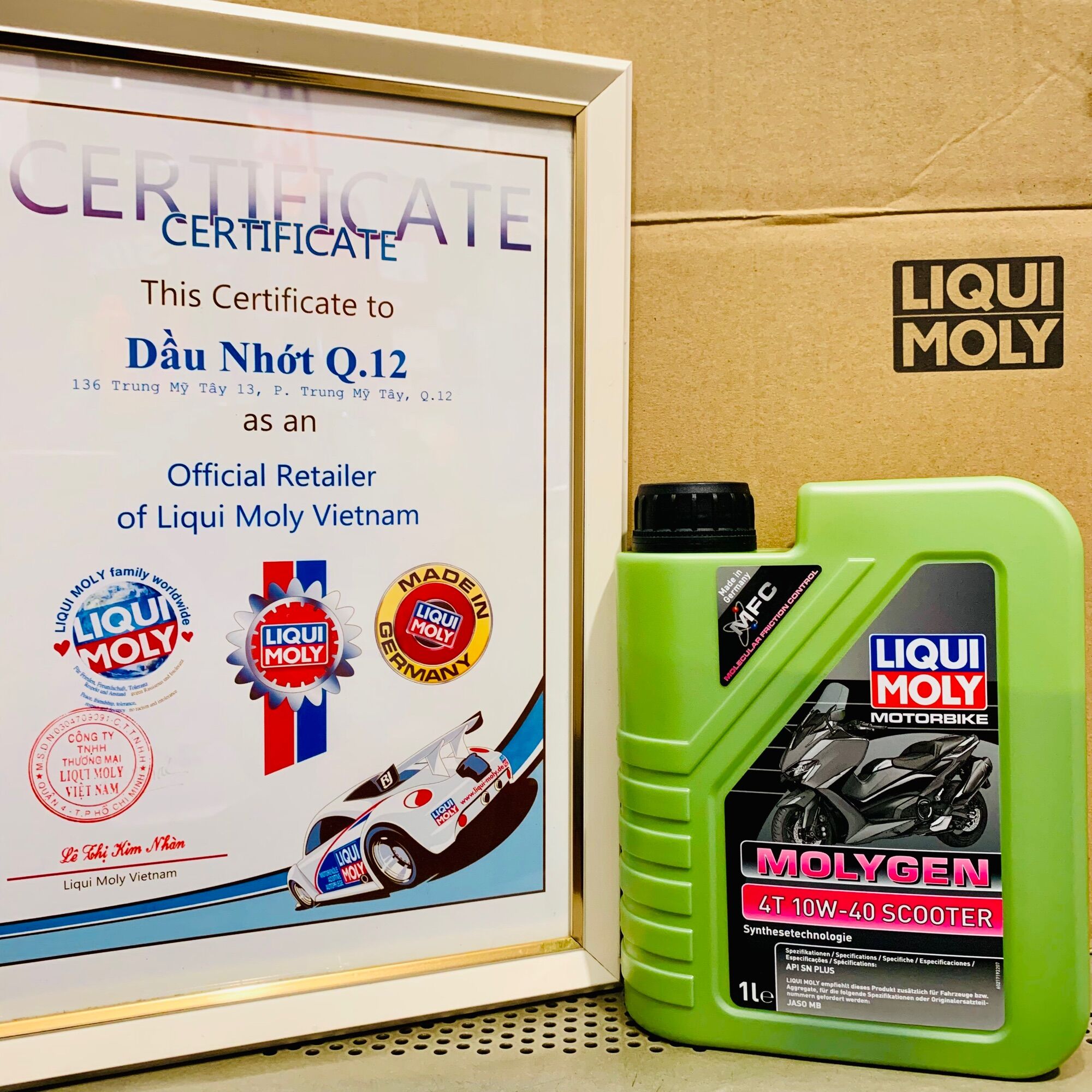 Nhớt Xe Tay Ga - Xe Hơi Liqui Moly Molygen New Generation 5W-30 và 5W-40 Made in Germany