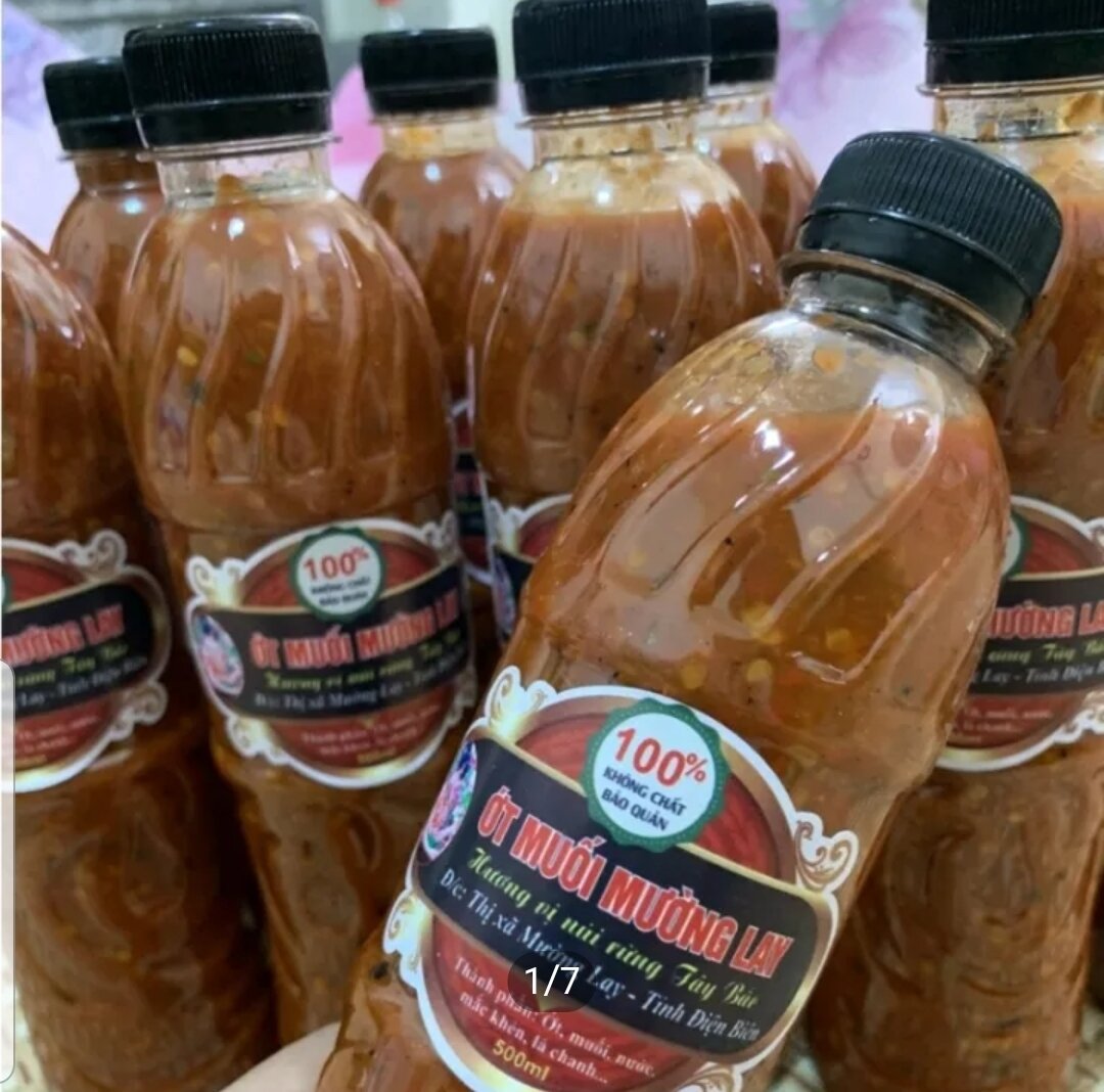 Tương ớt mường lay siêu cay