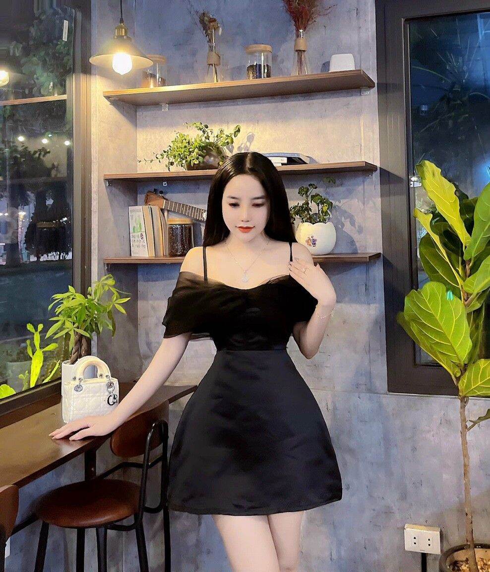 ĐẦM PHI LỤA SIÊU XINH SIÊU TÔN DÁNG NỔI BẬT GIỮA ĐÁM ĐÔNG ....