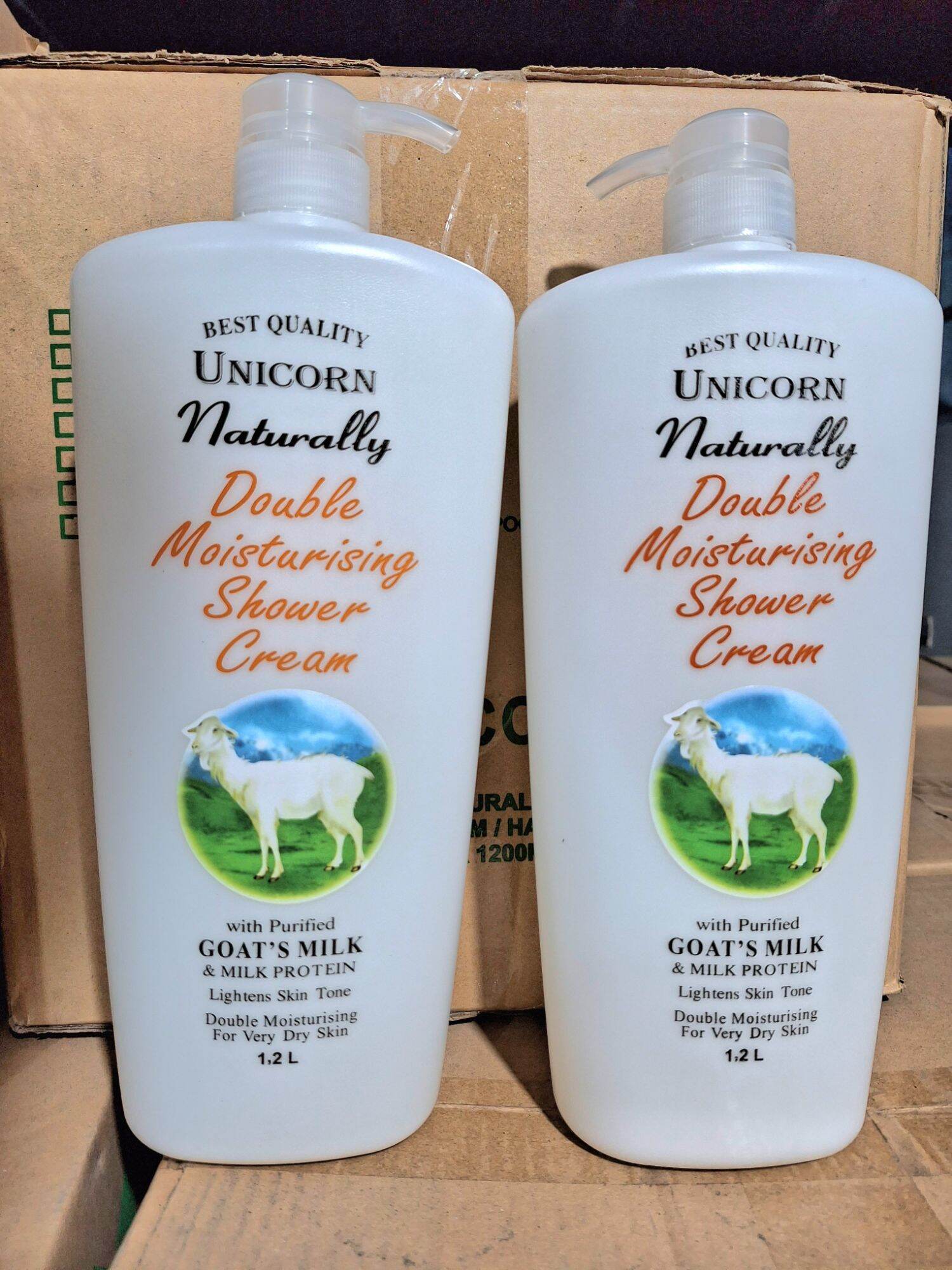 Sữa tắm Unicorn Naturally tinh chất sữa dê 1.2 lít