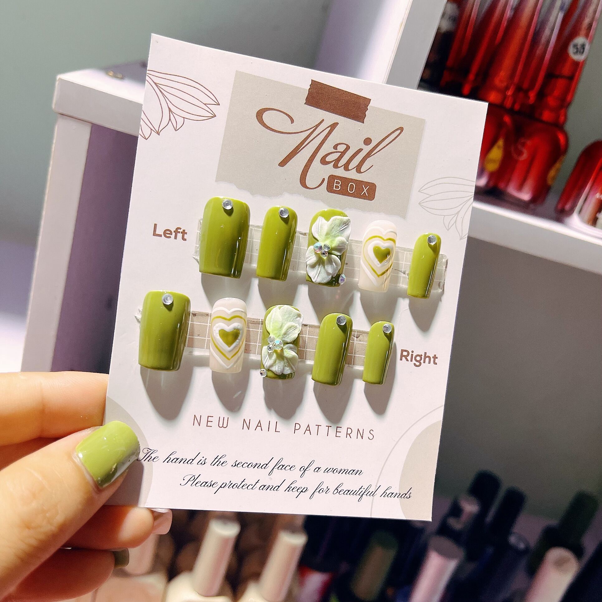 Nail Box thiết kế - Mẫu mong nơ siêu xinh - Làm đẹp cho móng | Shopee Việt  Nam
