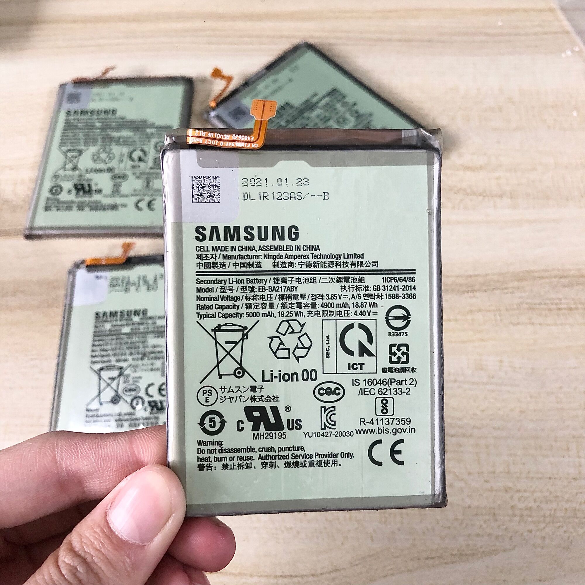 Pin Samsung A21S / A12 / A02 / A04s( EB-BA217ABY) Zin Hàng Cao Cấp.