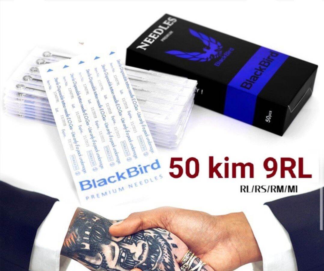 50 kim xăm 9RL chạy khung Black Brid