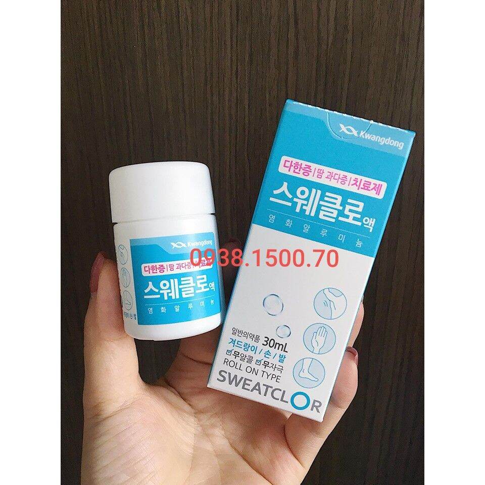 LĂN KHỬ MÙI Kwangdong Sweatclor 30ml