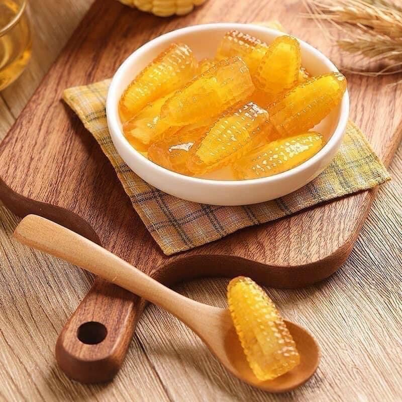 Kẹo bắp dẻo trong có nhân túi 400g