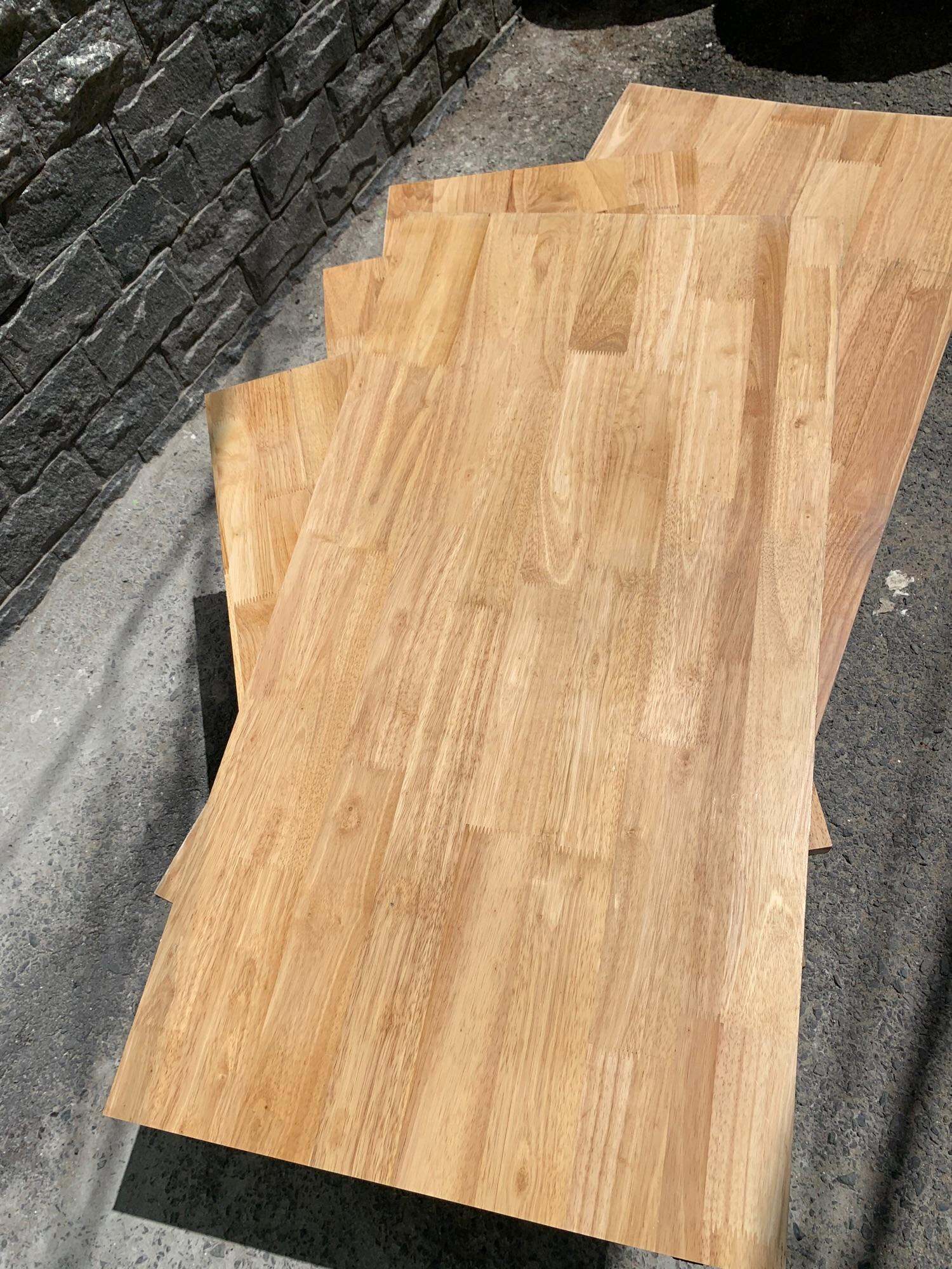 Tấm Gỗ làm kệ,gỗ làm tủ nhiều kích thước ,gỗ ghép cao su dày 12mm GỖ THỊT KHÔNG THẤM NƯỚC