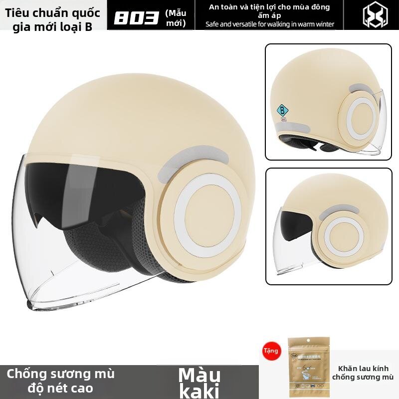 Mũ bảo hiểm cả nam và nữ sale 161k