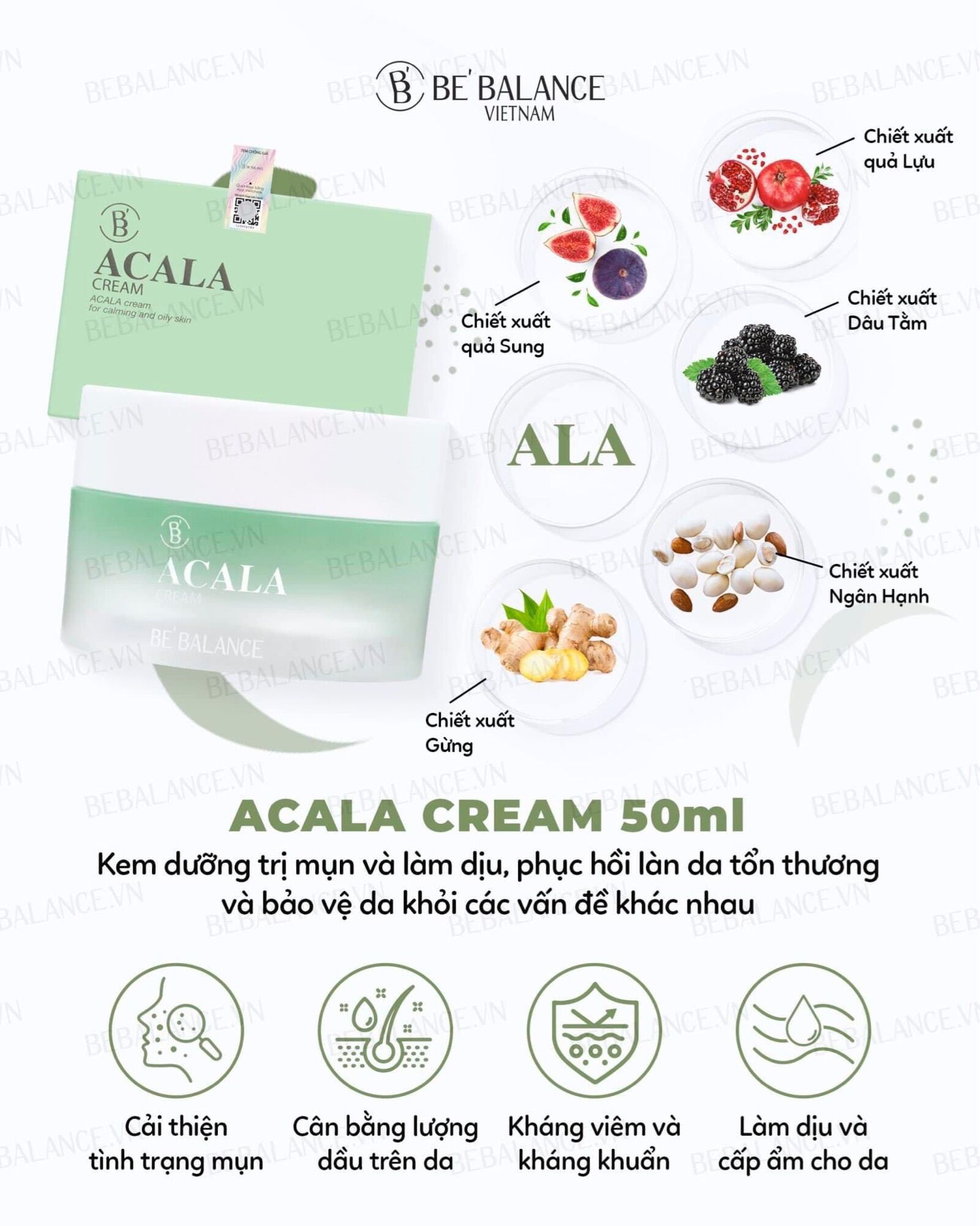 KEM DƯỠNG BE’BALANCE