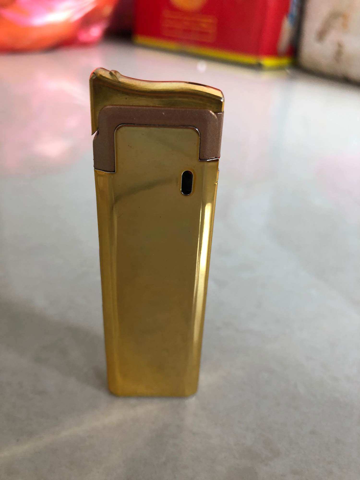 Bật lửa sắt khè tia xanh 0810