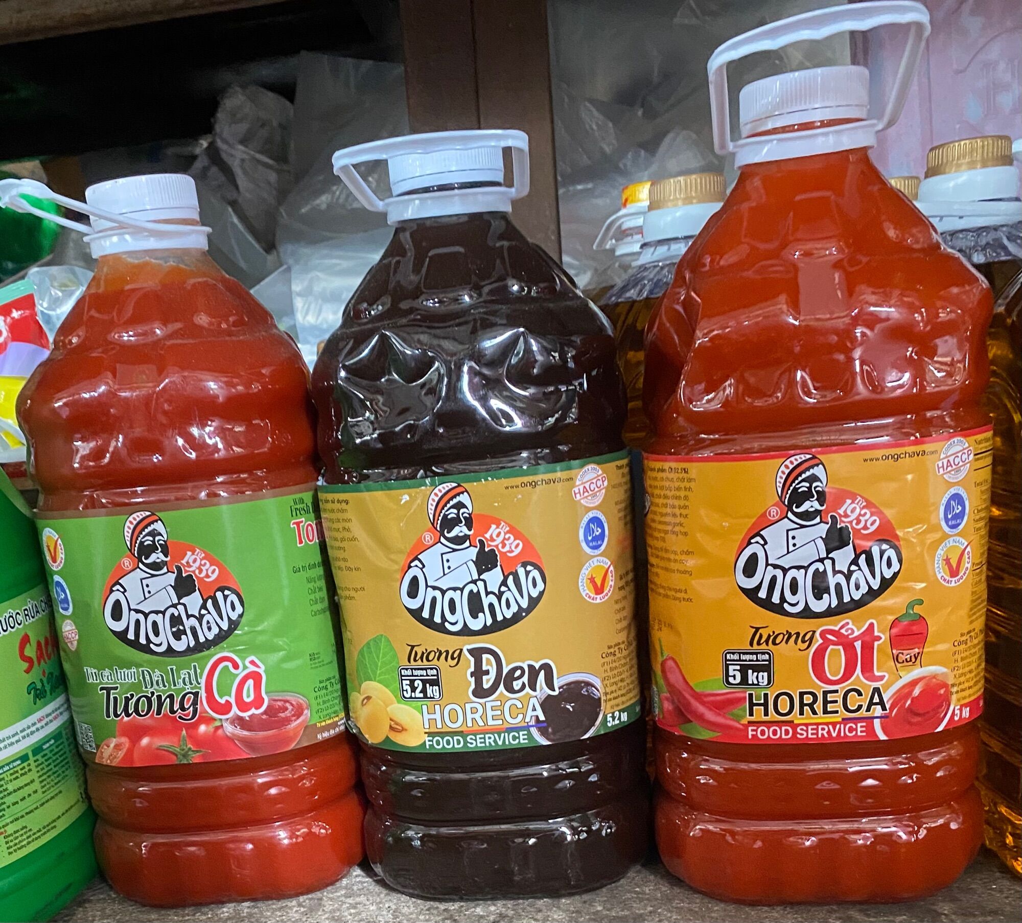 Tương cà Ông Chà Và bình 5kg