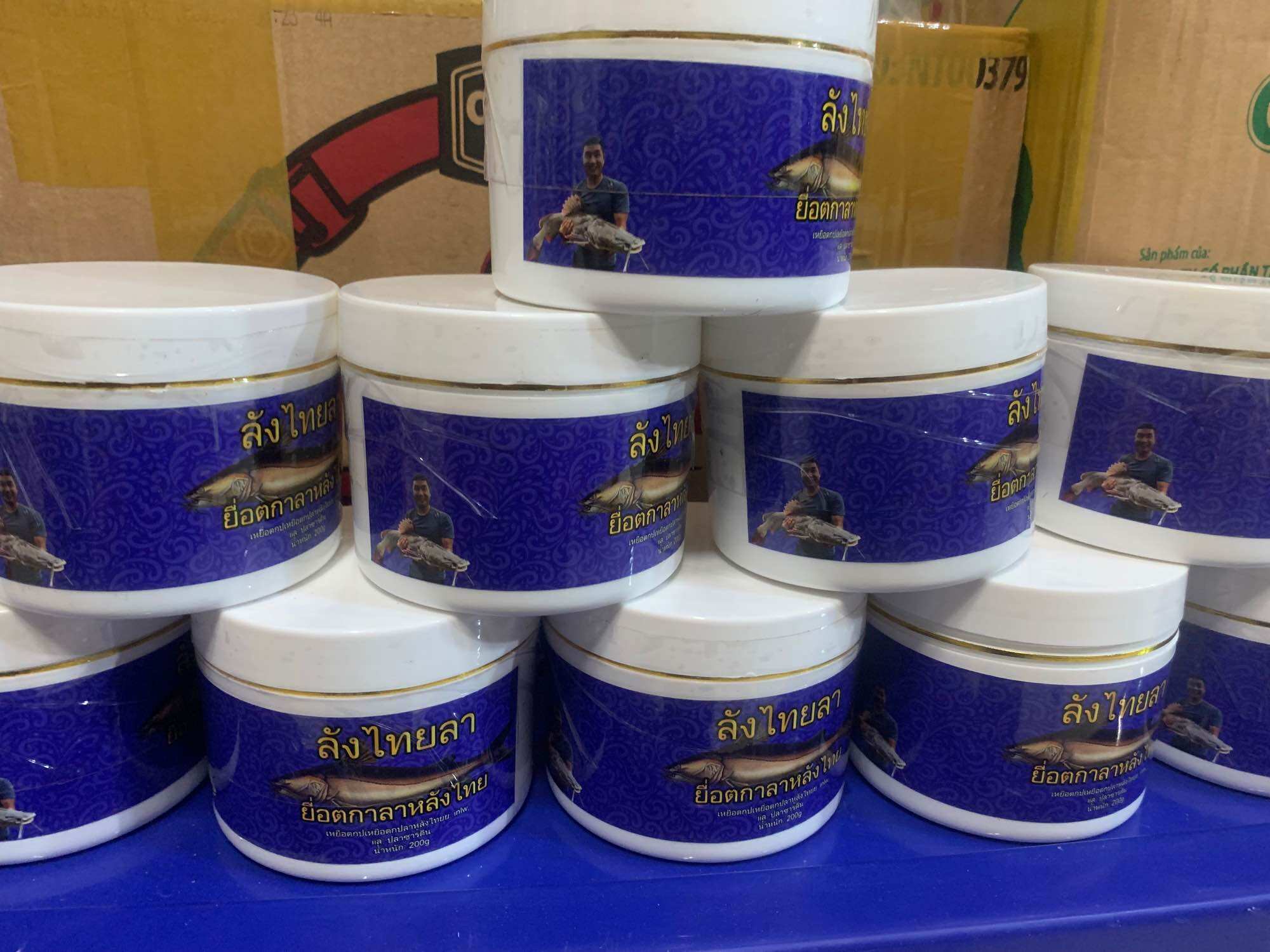 Mồi câu cá lăng Thái Lan Hủ 200g