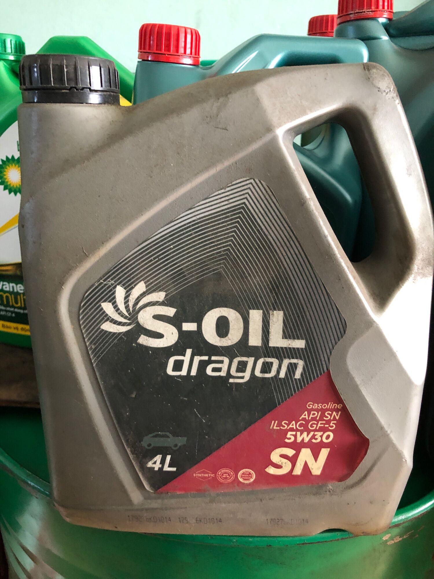 Nhớt S-Oil Dragon 5W-30 API SN 4L thumbnail