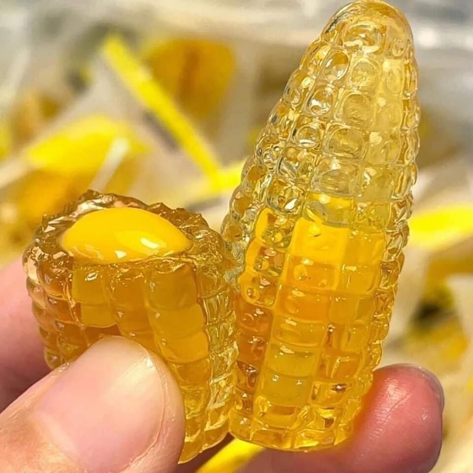 Transparent corn with yellow kernel 1kg-snacks-snacks-Tet holiday