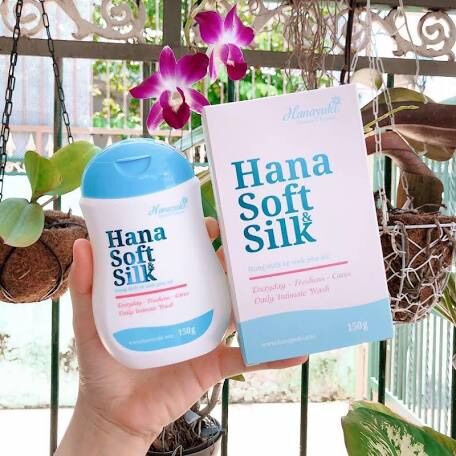 [HCM]Dung dich Hana soft silk ( xanh )