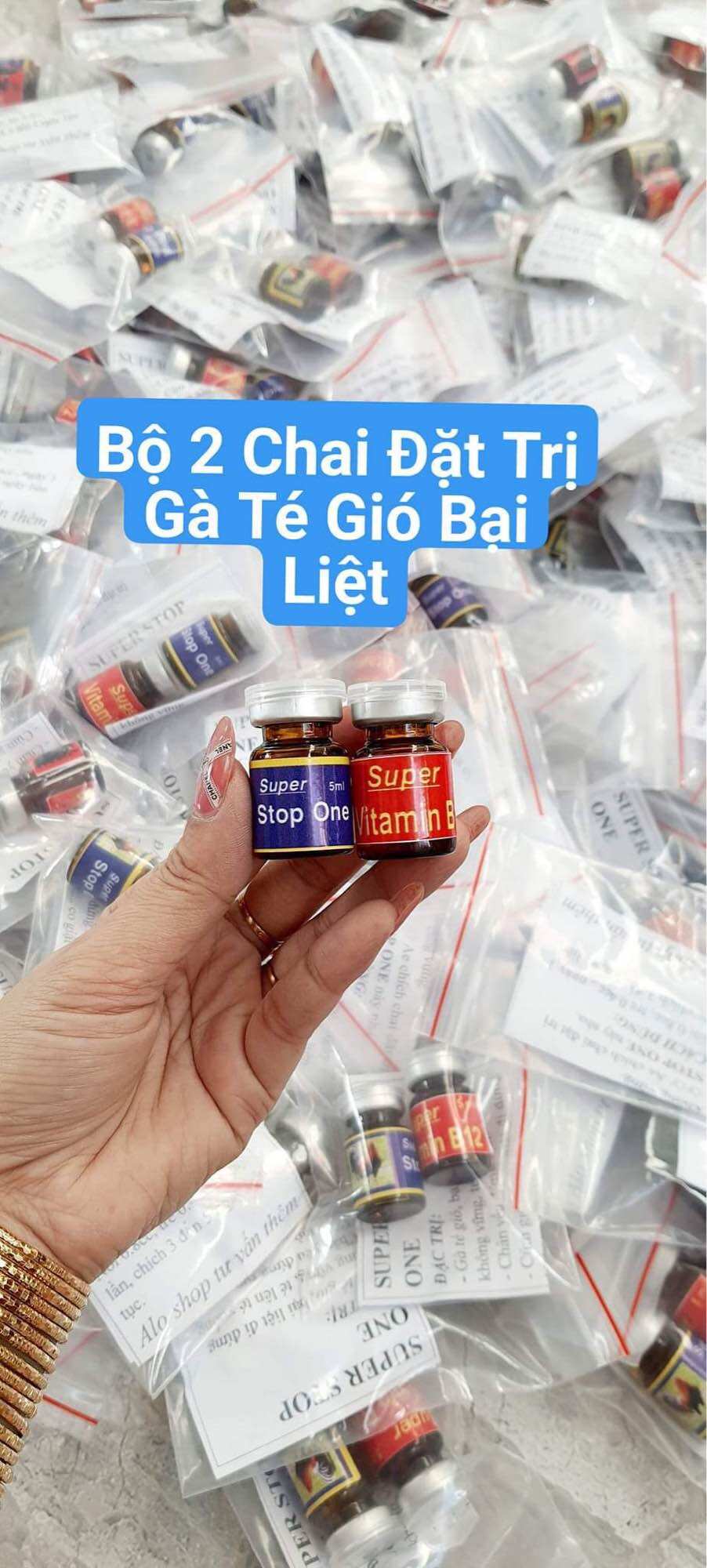 Trị gà té gió