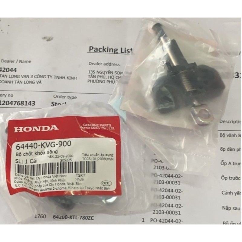 Chốt khóa xăng ab/ air blade 110 2007-2010