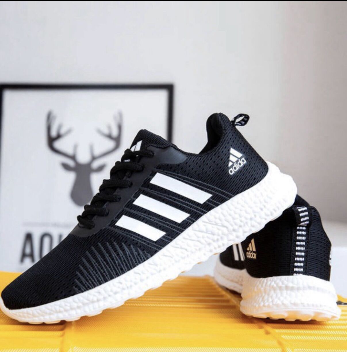 Giày thể thao ad nam nữ, giày sneaker nam nữ, giày chạy bộ cam kết đẹp, siêu nhẹ siêu êm.