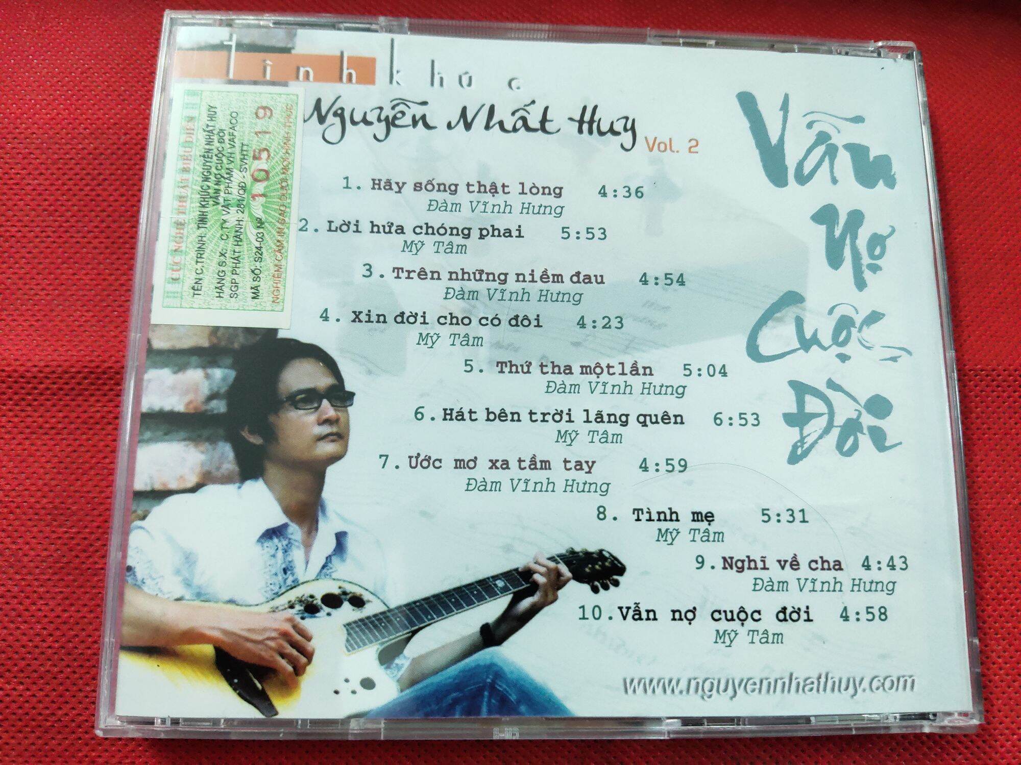 CD - Mỹ Tâm - Đàm Vĩnh Hưng - Vẫn nợ cuộc đời