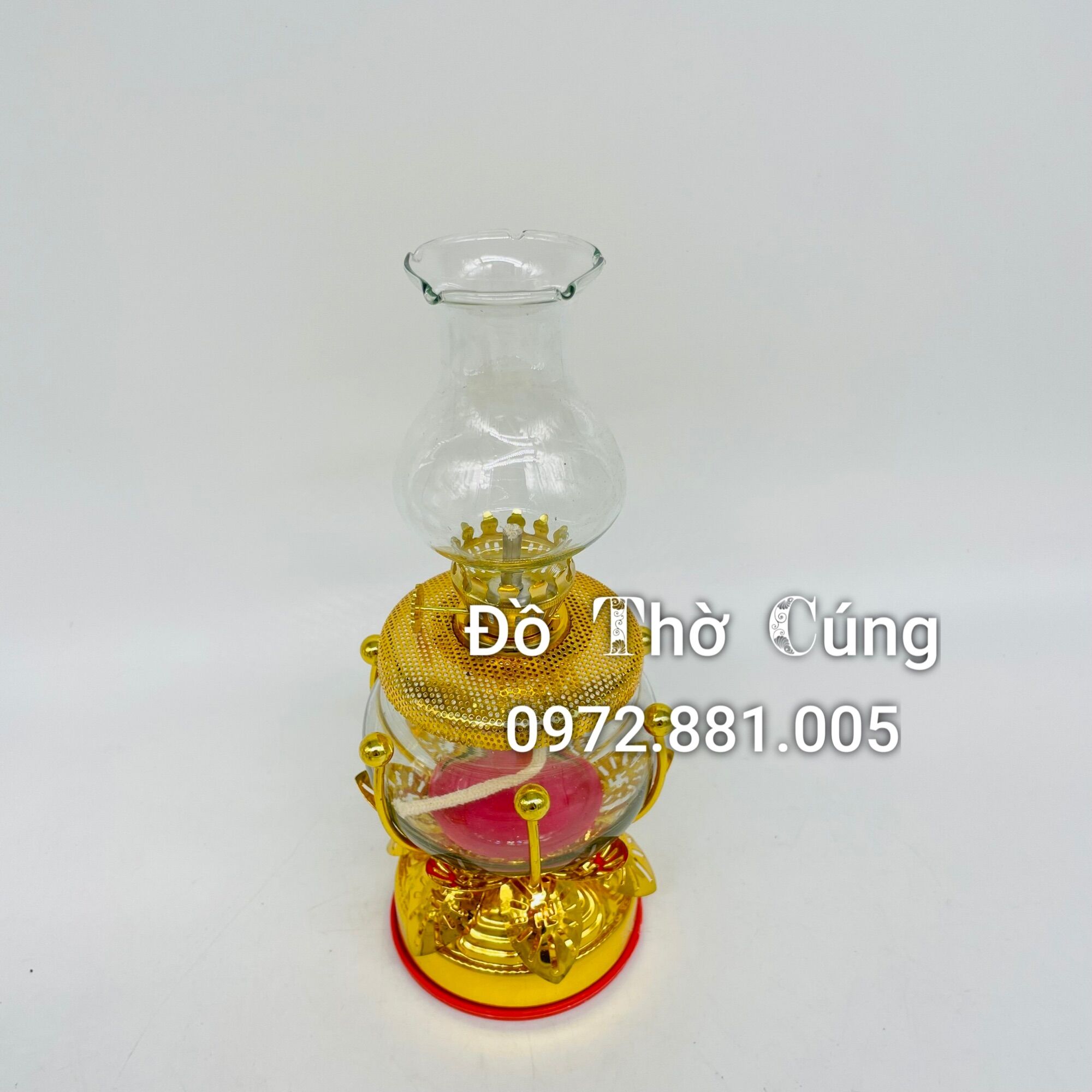 Đèn thăp dầu hoa sen (HL) - giá 1 chiếc