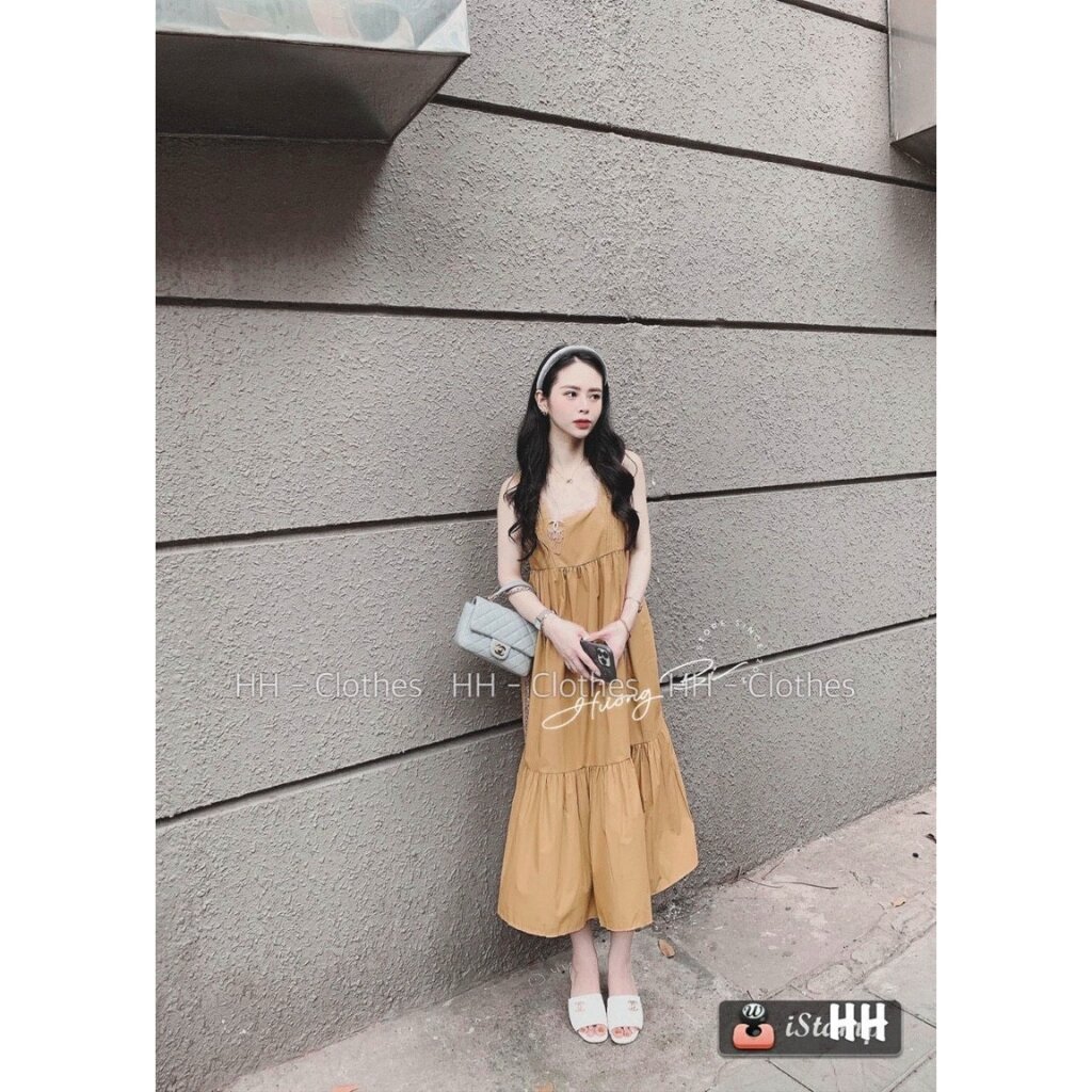 Đầm Ngủ Nữ Hai Dây Bính Lụa Xốp Mát Mẻ Thời Trang Mới - M45