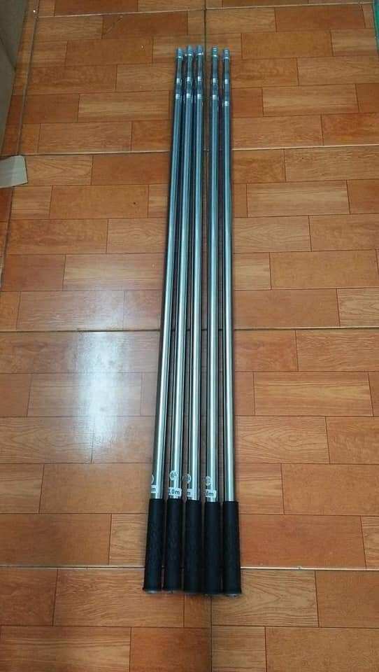 Vợt Vớt Cá INOX 1m7 đến 3m