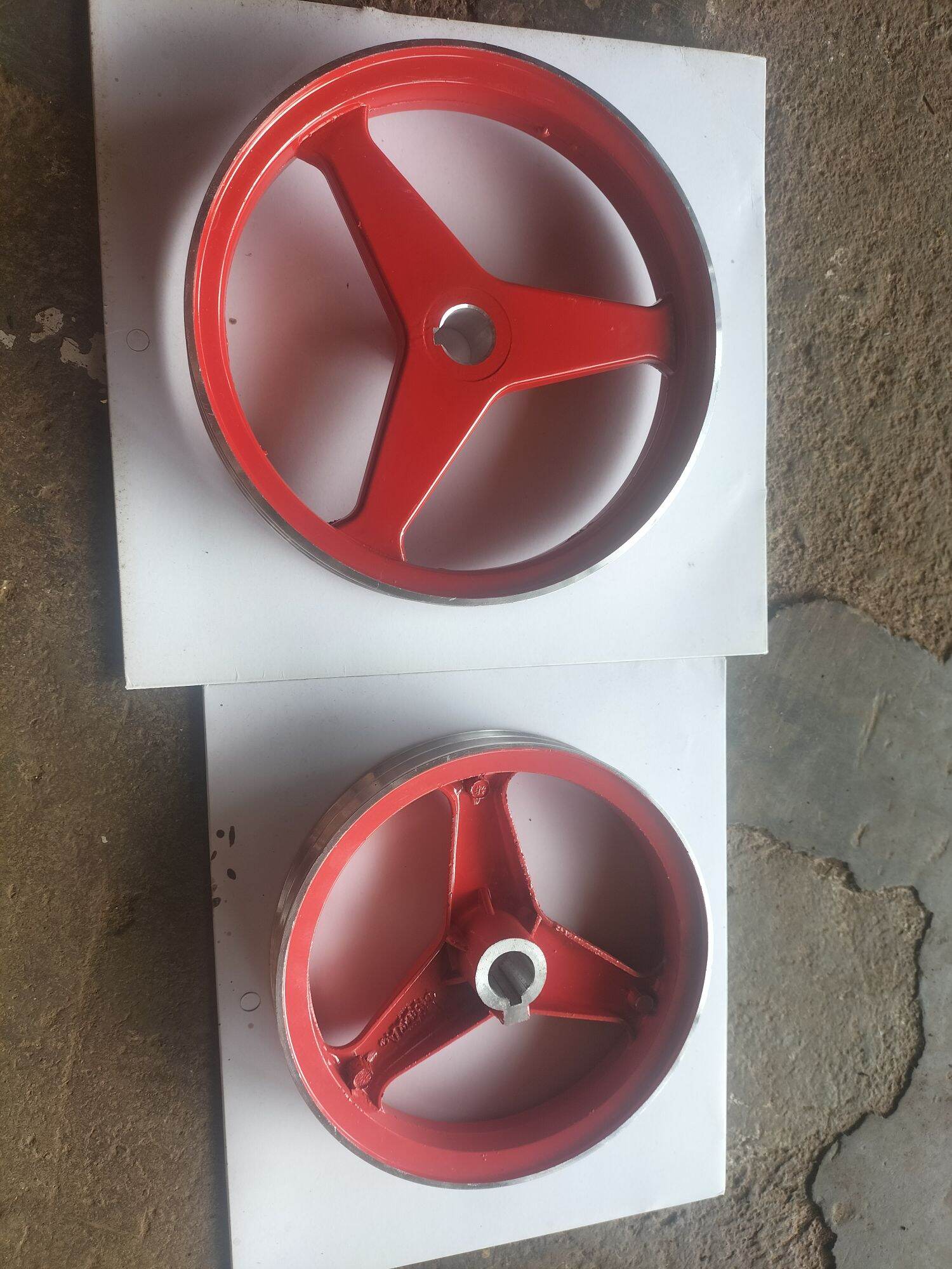 Pu ly nhôm máy rửa xe, máy phun thuốc 1hp 2hp