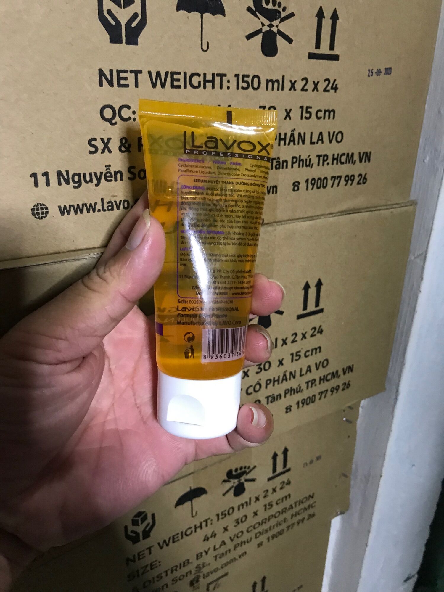 Dầu bóng típ lavox 60ml