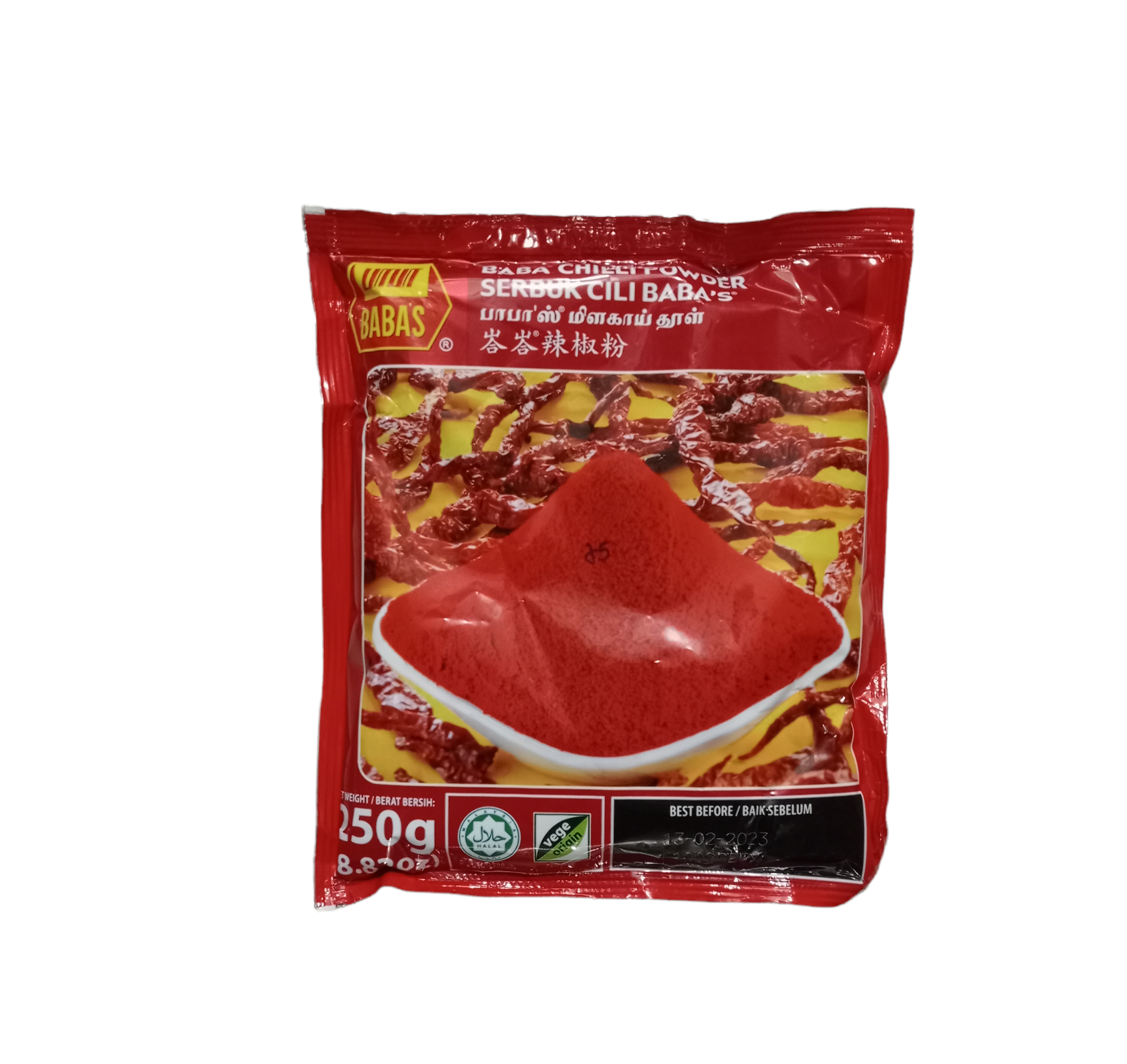 Baba's chili 250gr