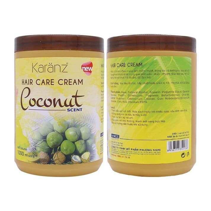 Hấp xả tóc hương dừa karanz 1000ml