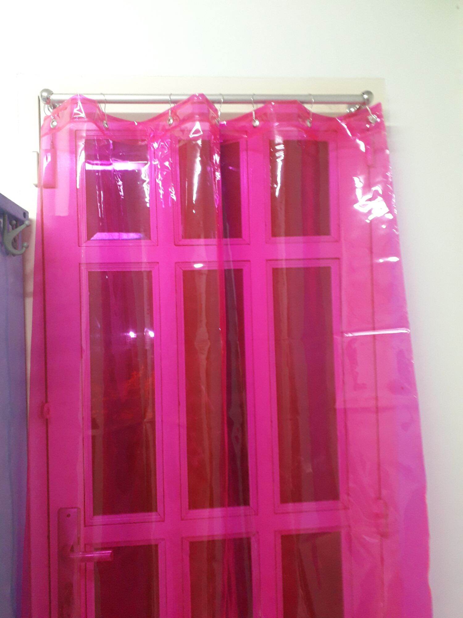 Rèm Nhựa PVC Màu