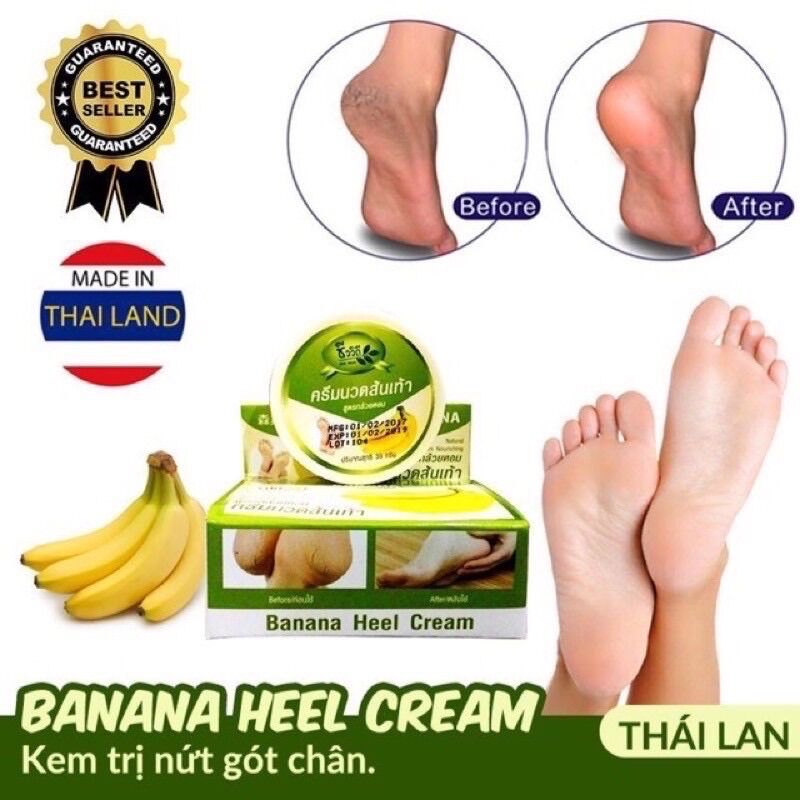 Kem trị nứt gót chân chuối thái lan