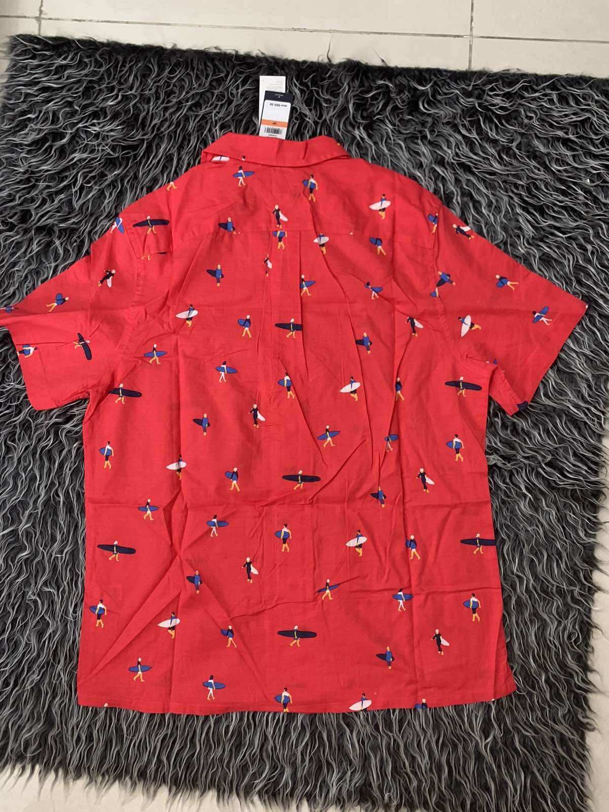Áo sơ mi tay ngắn Tommy nam size S