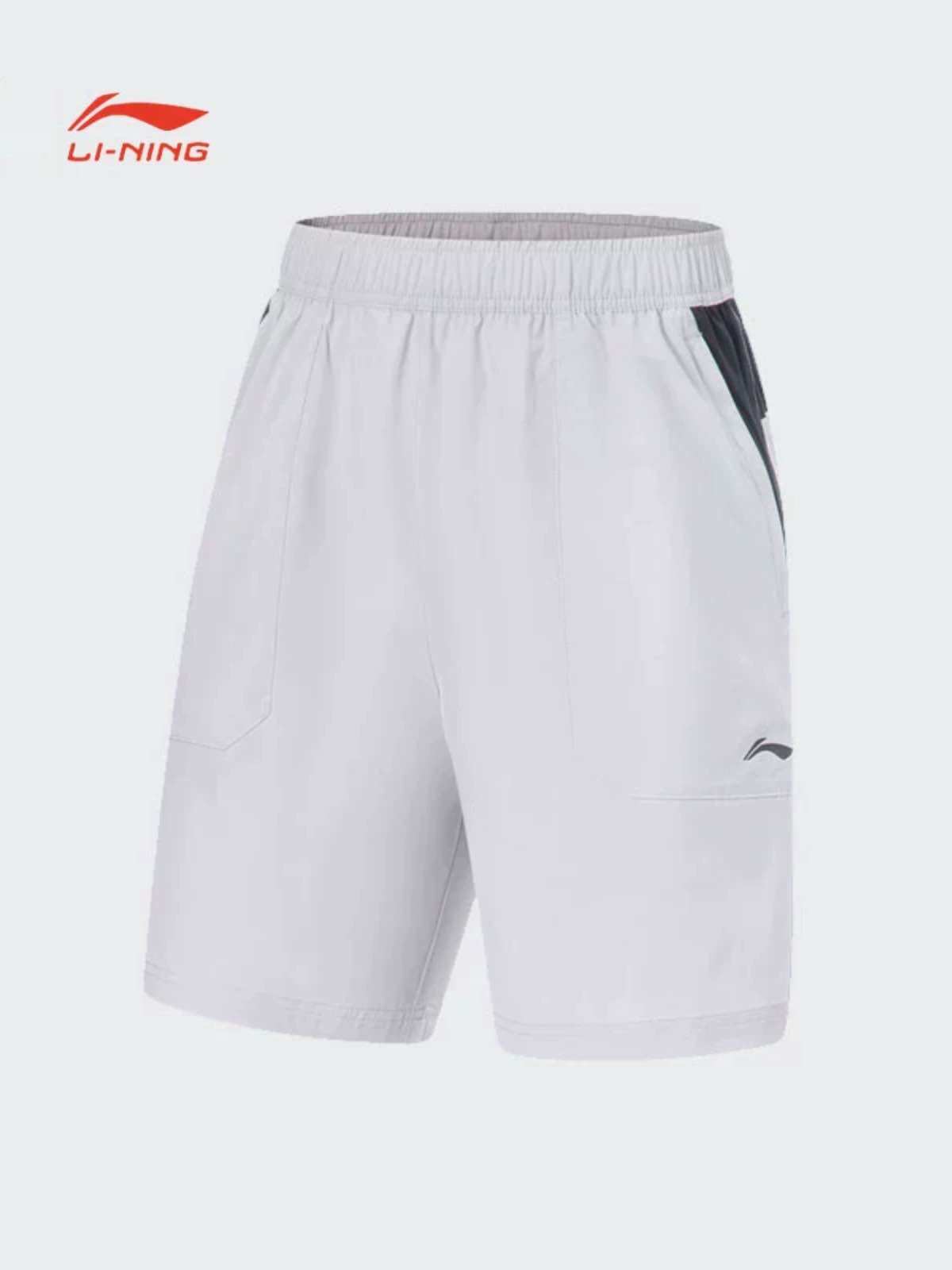 Quần short gió thể thao nam Lining AKST041