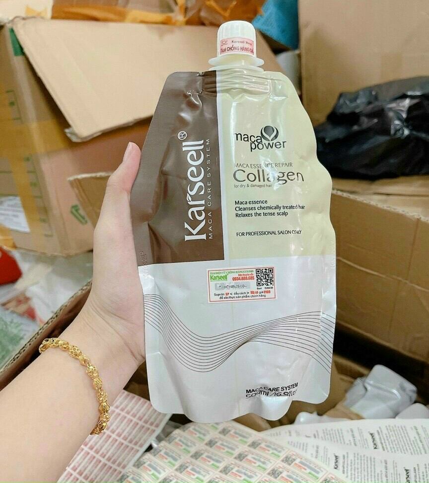 Kem ủ tóc collagen