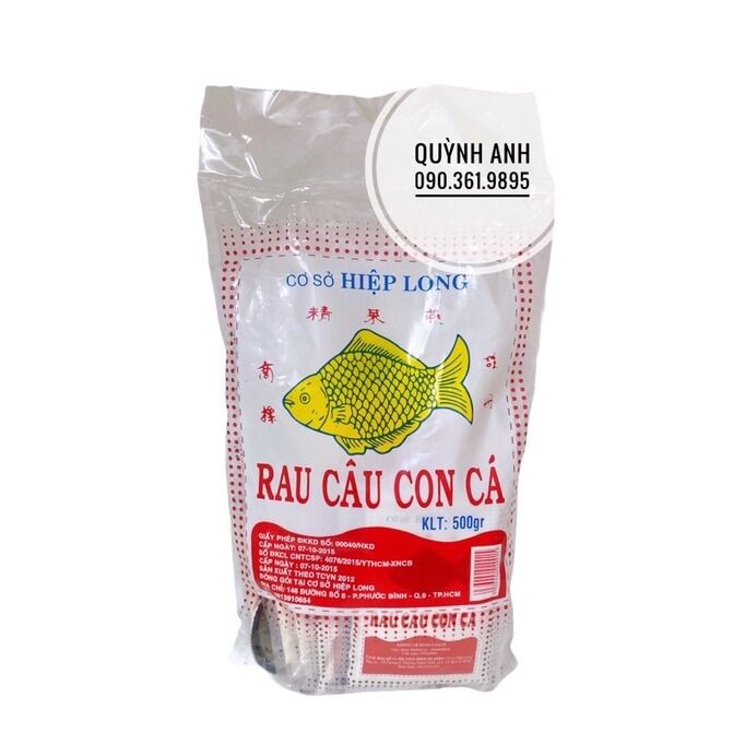 Bột rau câu con cá giòn Hiệp Long 500g