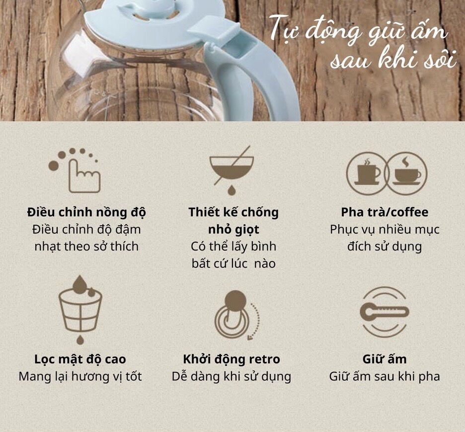 MÁY PHA CÀ PHÊ BEAR CHÍNH HÃNG