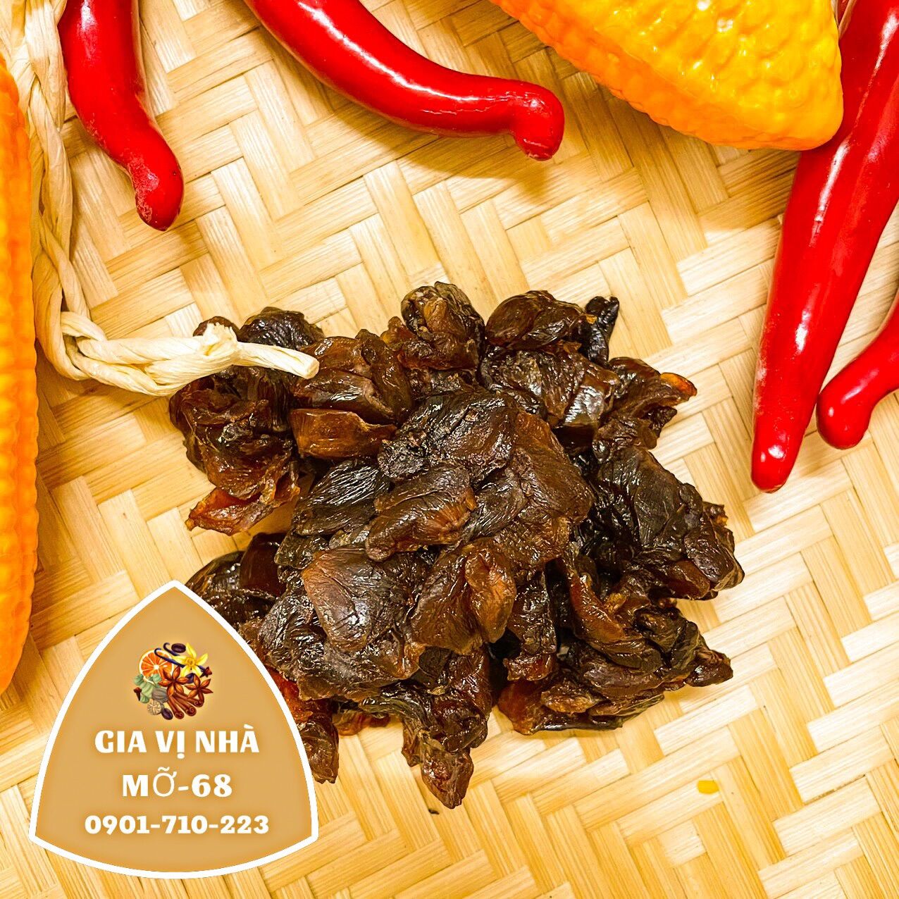 Nhãn nhục vàng khô 100gr