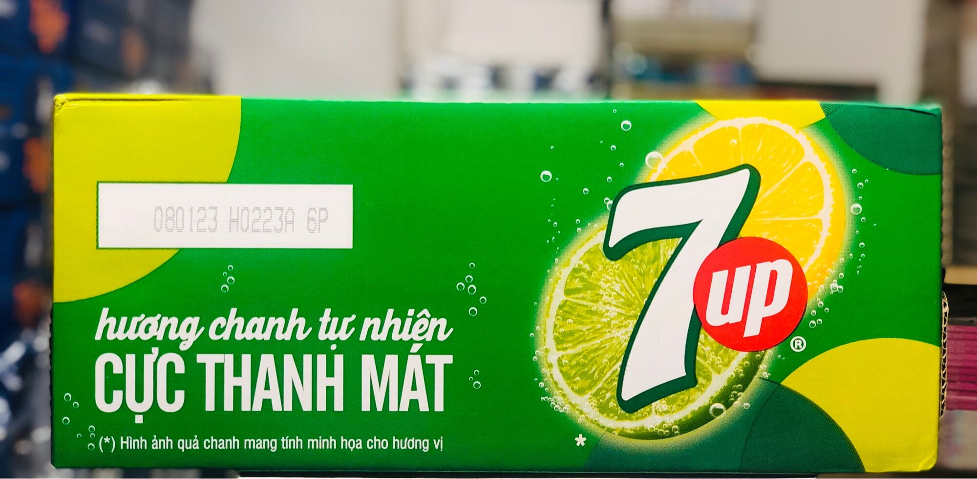 7Up 24 lon/Thùng 320ml Chang's Food