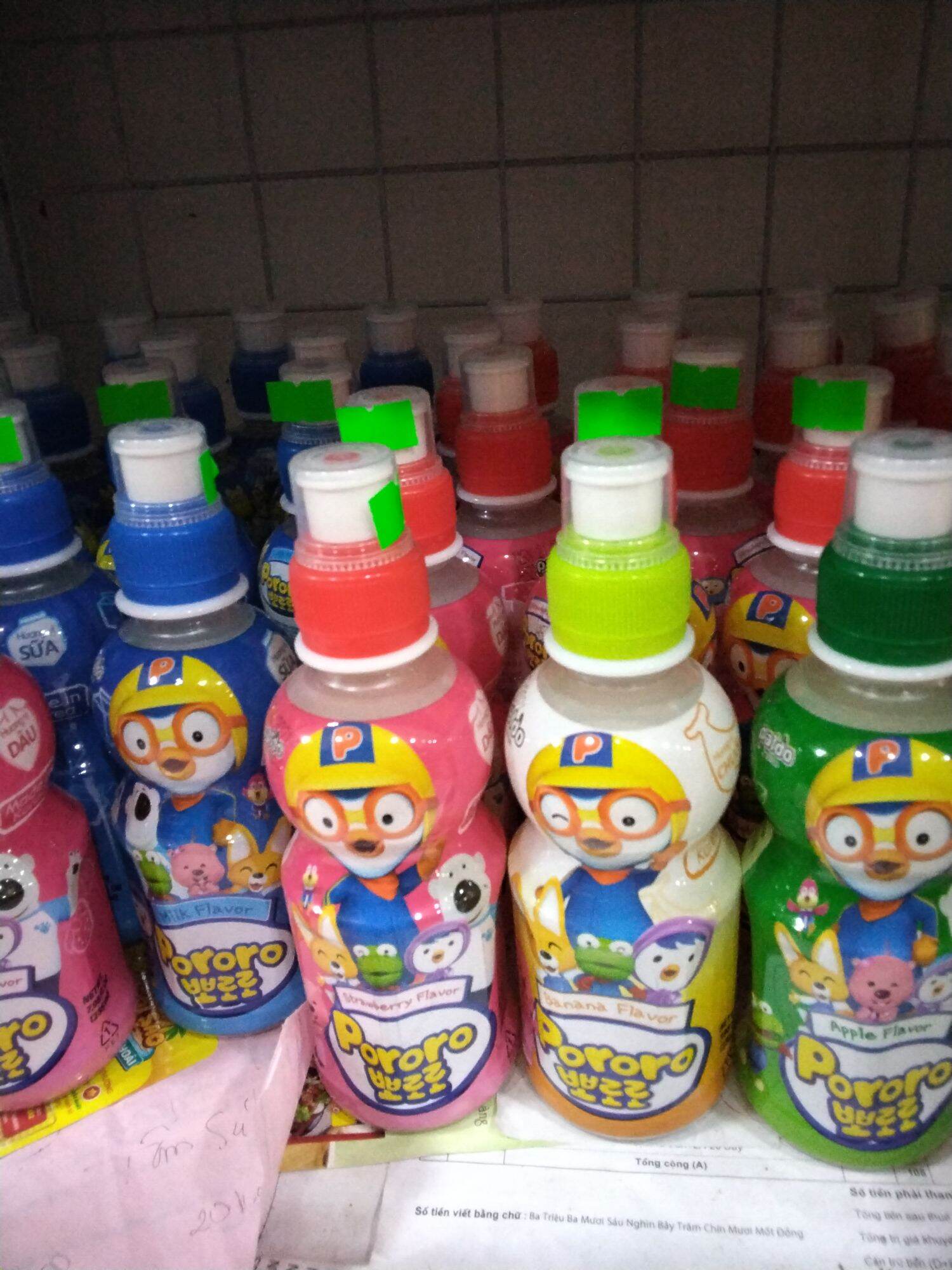 nuoc trai cay pororo