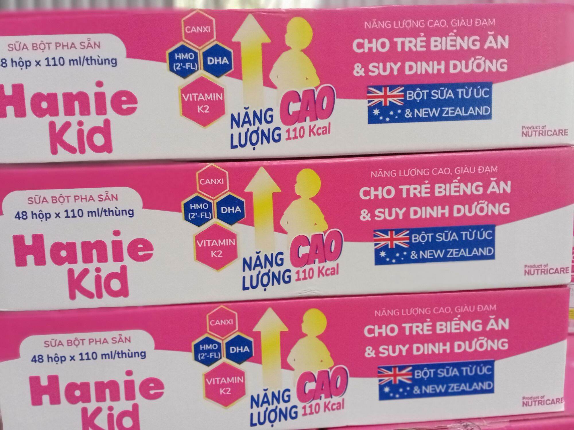 Sữa haniekid -110ml date 2024