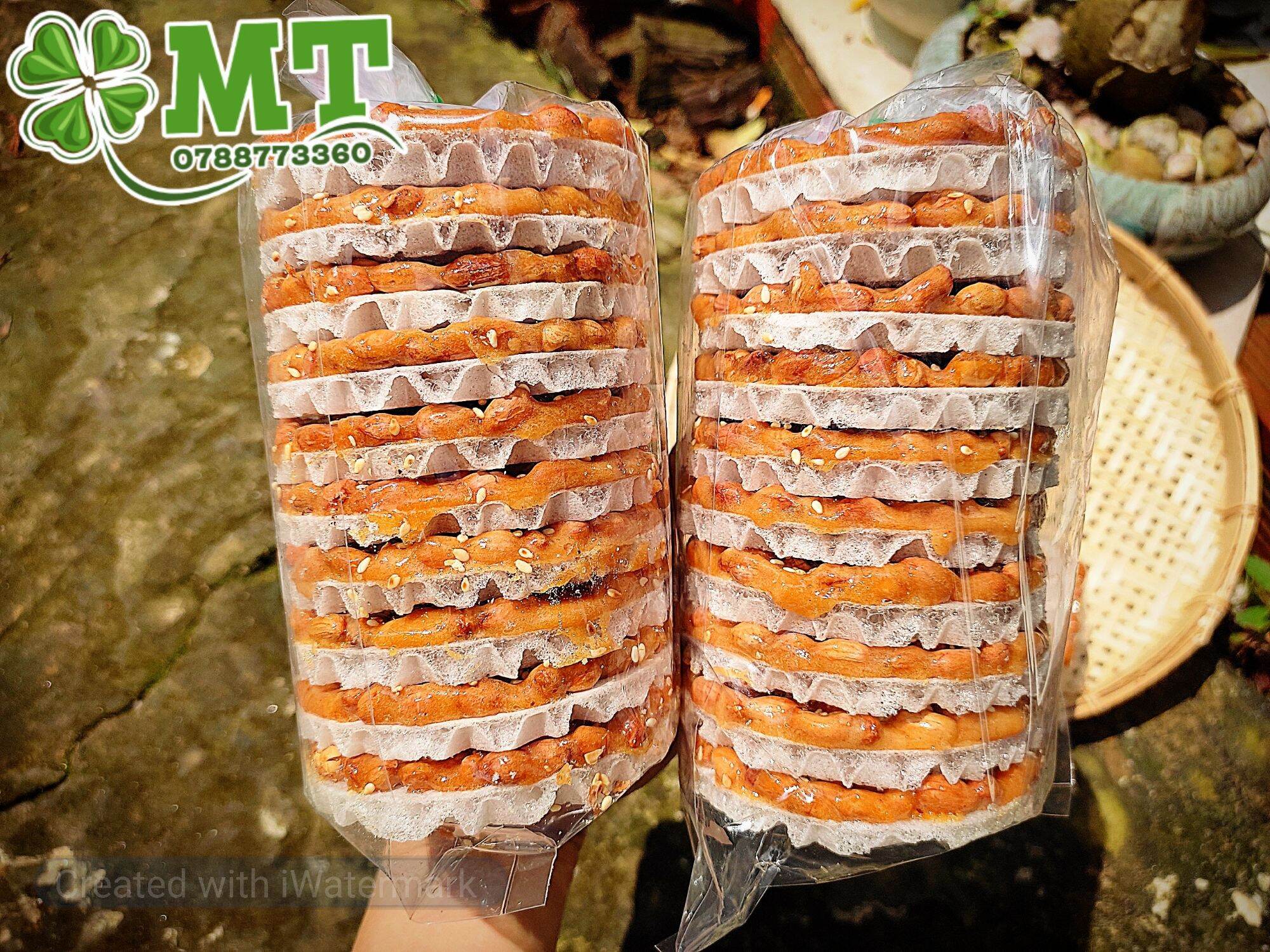 Kẹo đậu phộng miếng combo 2 bịch x 10 miếng