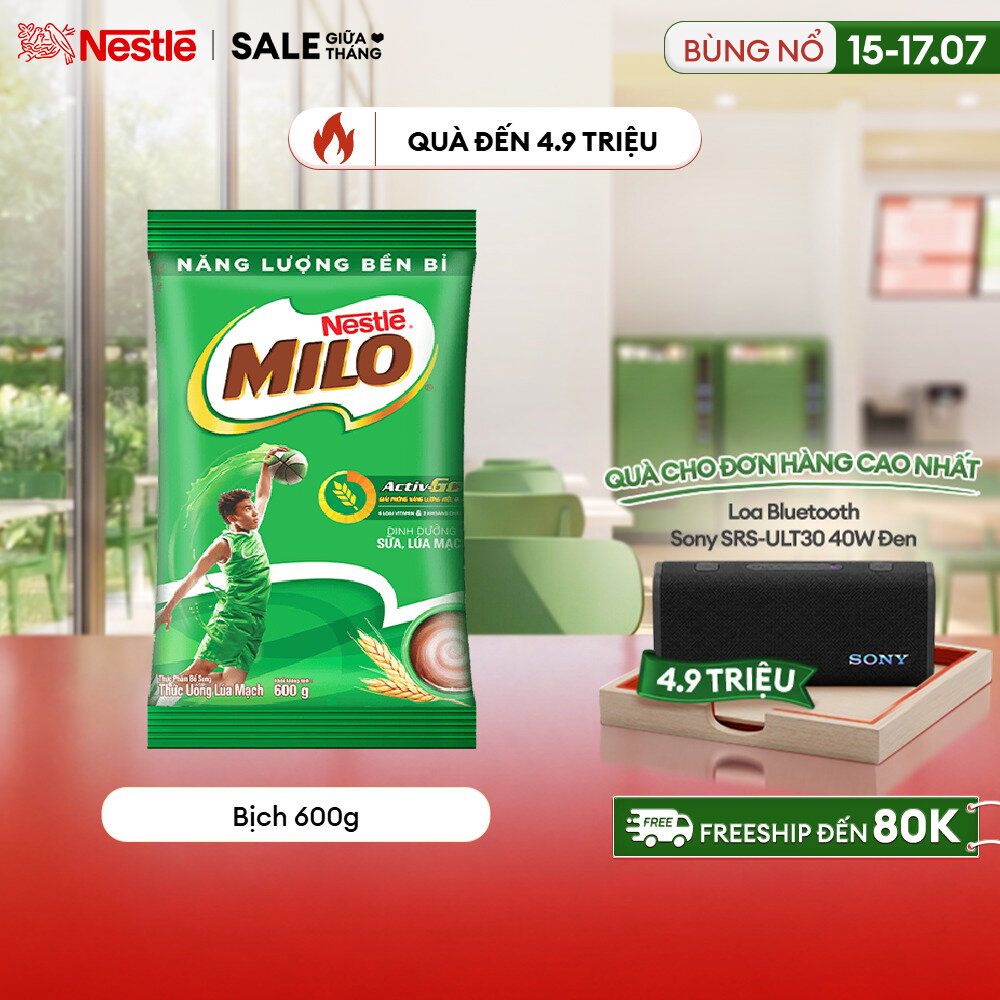 [FREESHIP TOÀN QUỐC] Thức uống lúa mạch Nestlé Milo