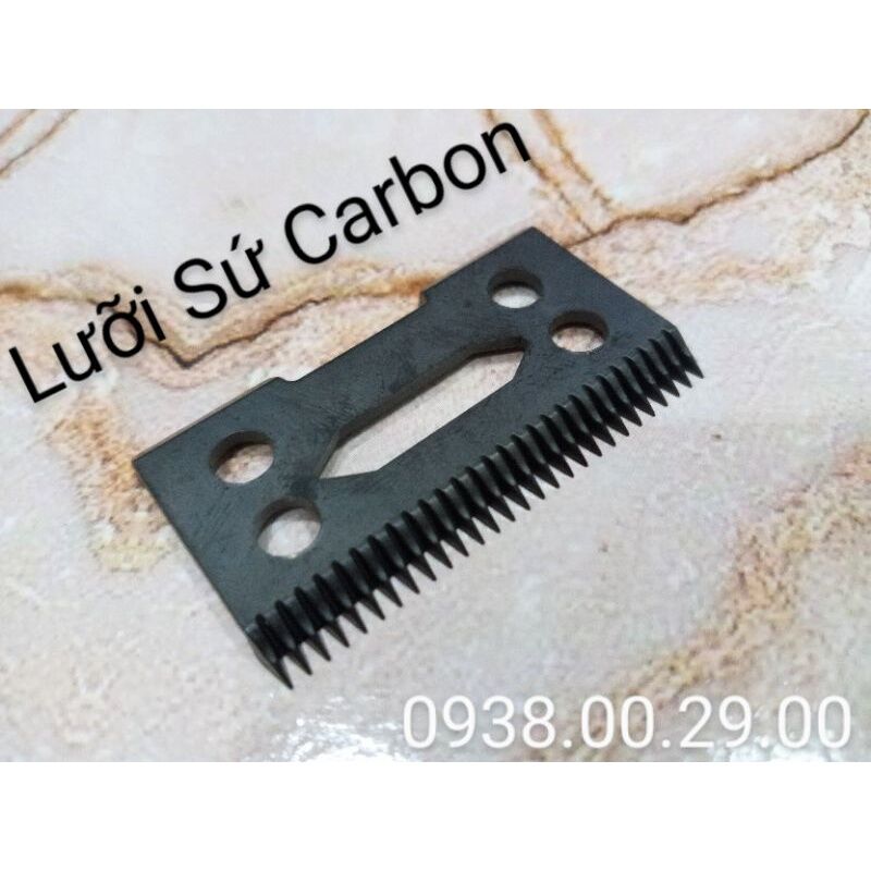 Lưỡi Sứ Tông Đơ Cắt Tóc Siêu Bén Cho Kemei, Wahl. Lưỡi Sứ Carbon Cao Cấp Cho Tông Đơ Cắt Tóc. (Ảnh thật)