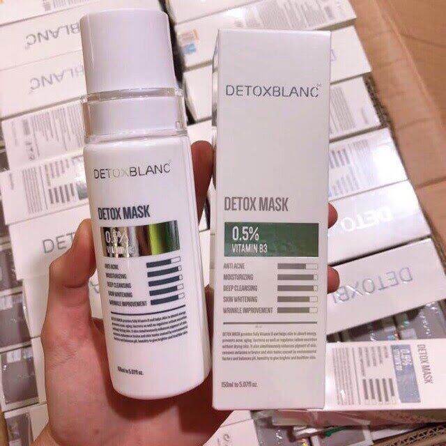 MẶT NẠ SỦI BỌT THẢI ĐỘC DETOX BLANC.(MẪU MỚI NHẤT)