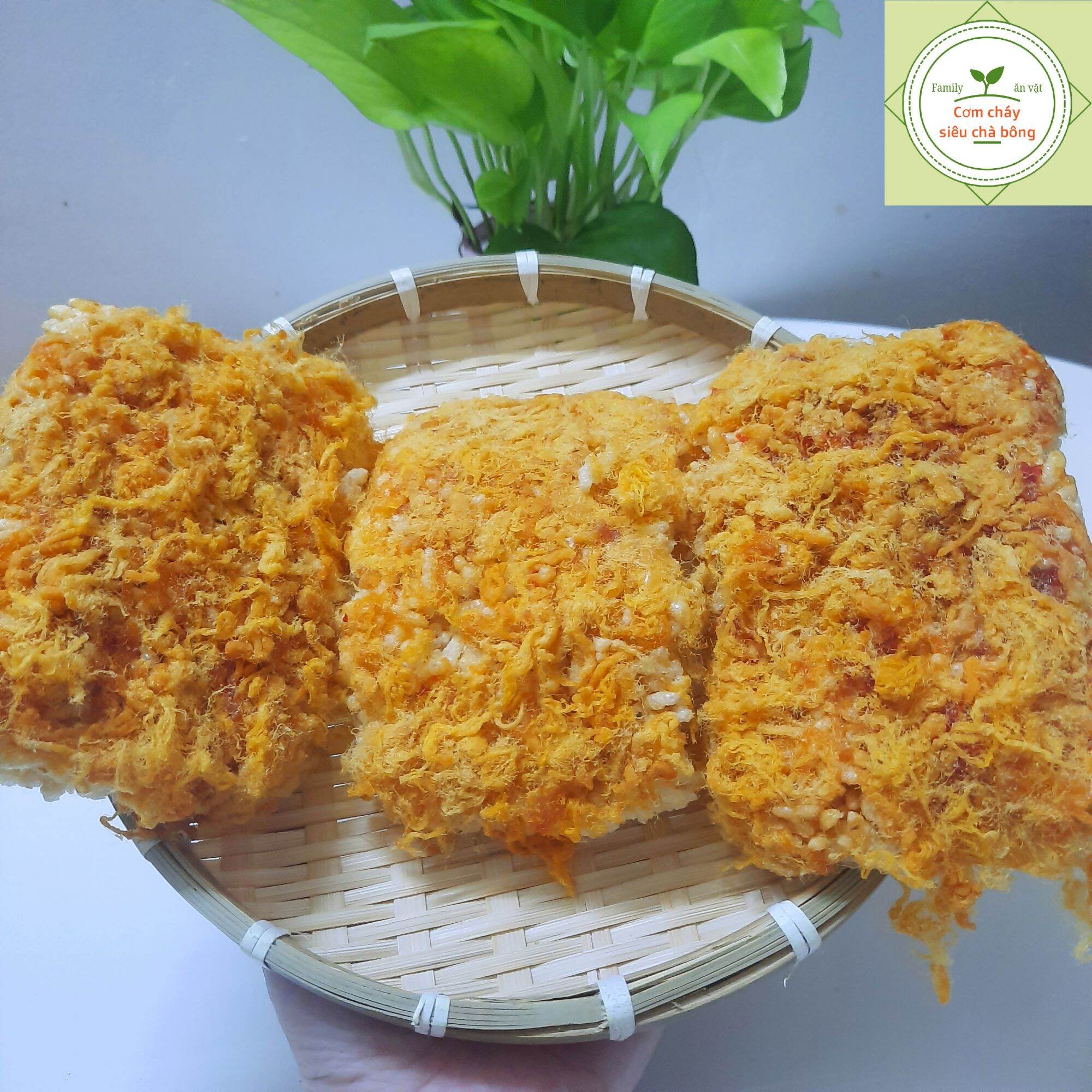 CƠM CHÁY SIÊU CHÀ BÔNG - 1bịch /220g