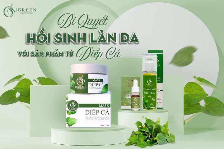 Combo 3 món sạch mụn igreen