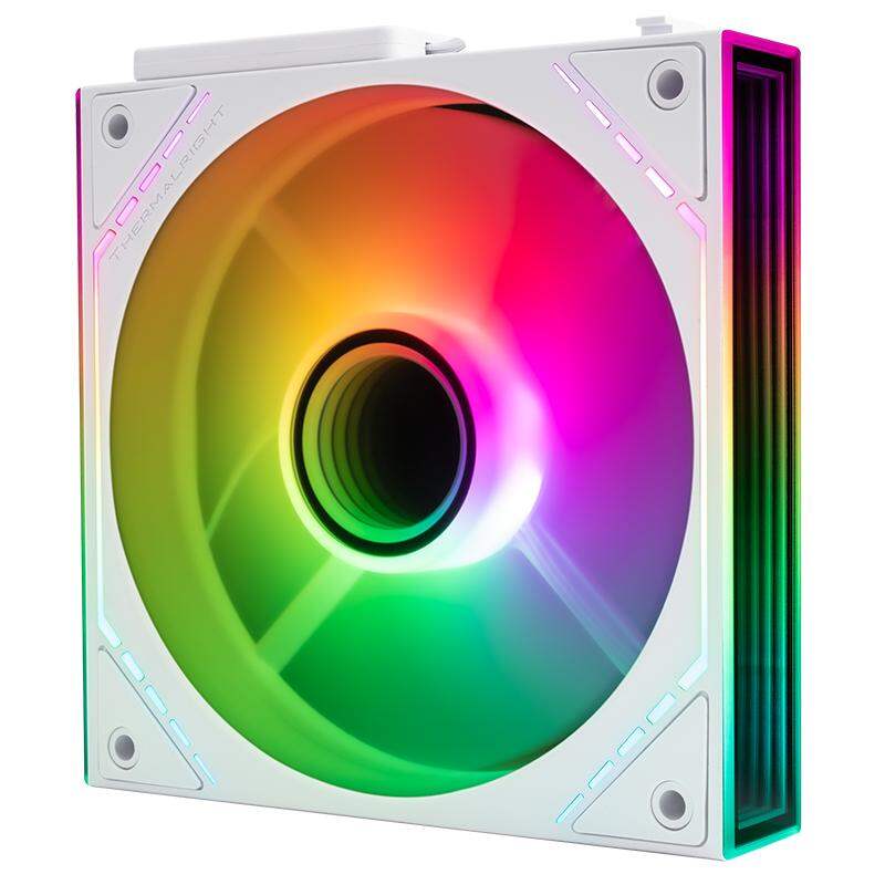 [Thermalright | ARGB Infinite Mirror White Modular Fan 12cm,Thermalright TL-M12QW-S X3 ARGB Infinite Mirror White 12CM modular fan,] Giá 420,000 Đồng*Miễn phí vận chuyển