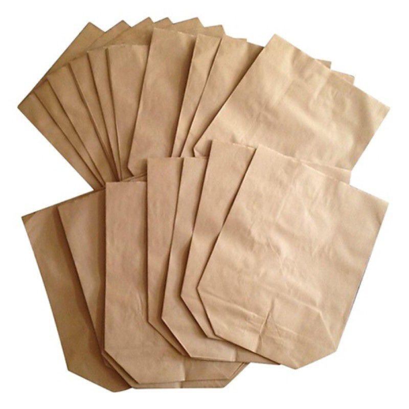 Túi giấy kraft xi măng size 15x20 túi gói hàng
